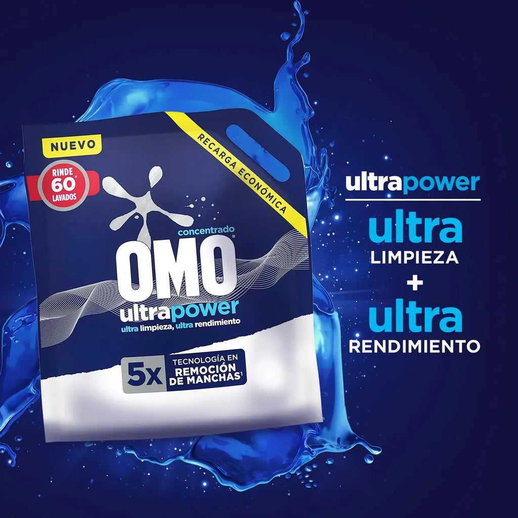 OMO Ultrapower 3L - Detergente líquido