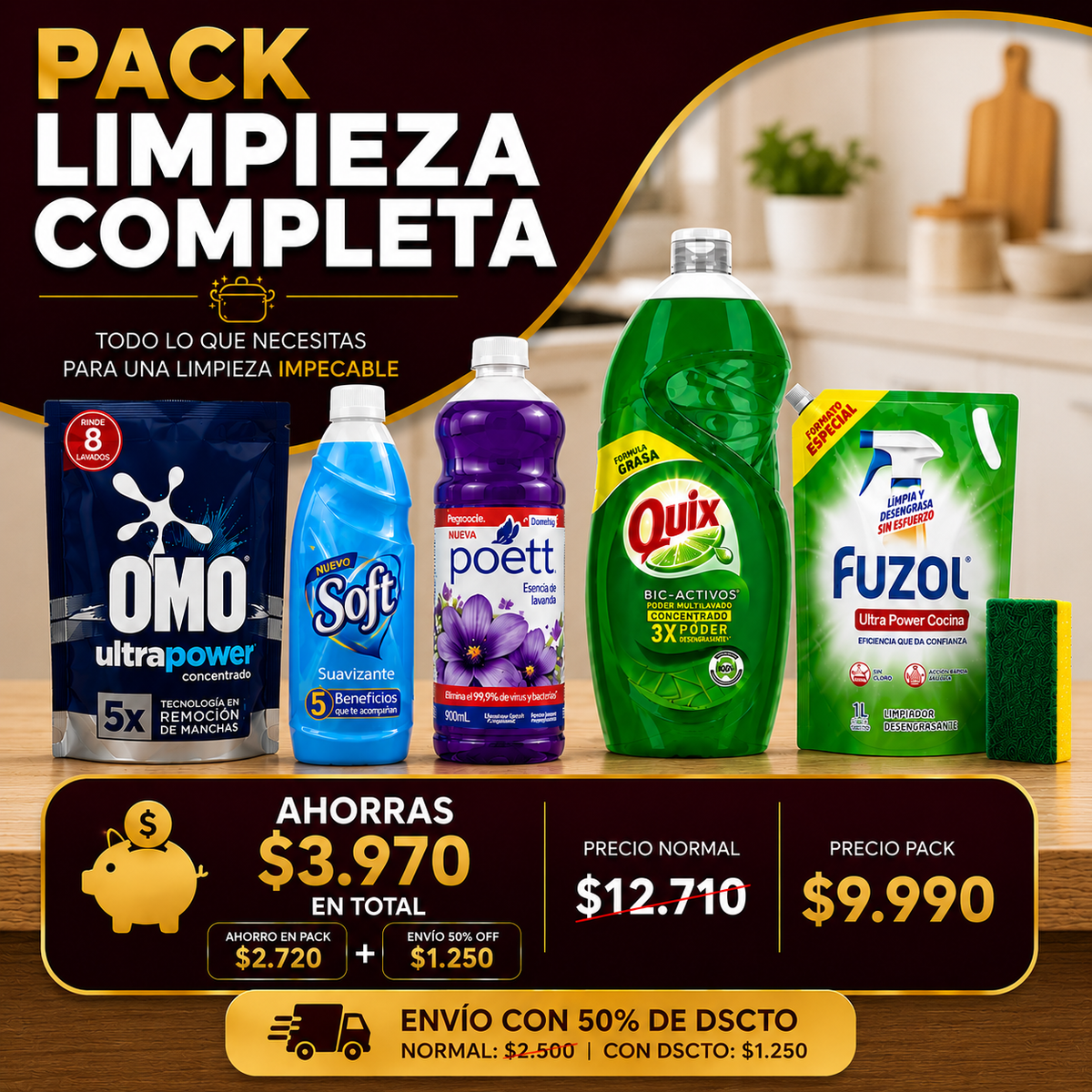 Pack Limpieza Completa