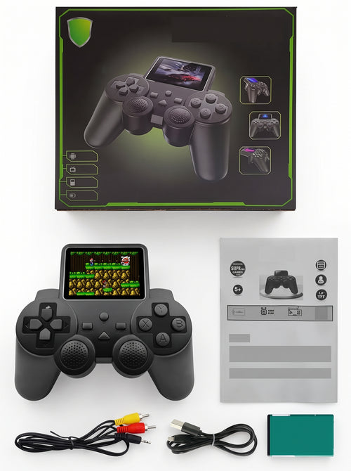 Consola Retro S10 con Pantalla, 520+ Juegos y Conexión a TV