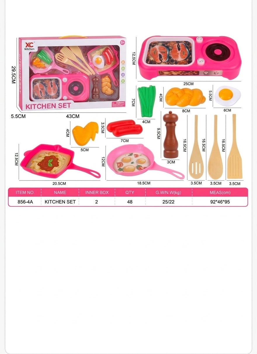 Juego Cubiertos Set Cocina Infantil