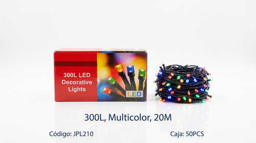 Luces LED Decorativas 300L Multicolor 20 m
